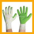 Leichte super bequeme weiche Frauen-Gartenhandschuh-Schaum-Latex-Handschuh